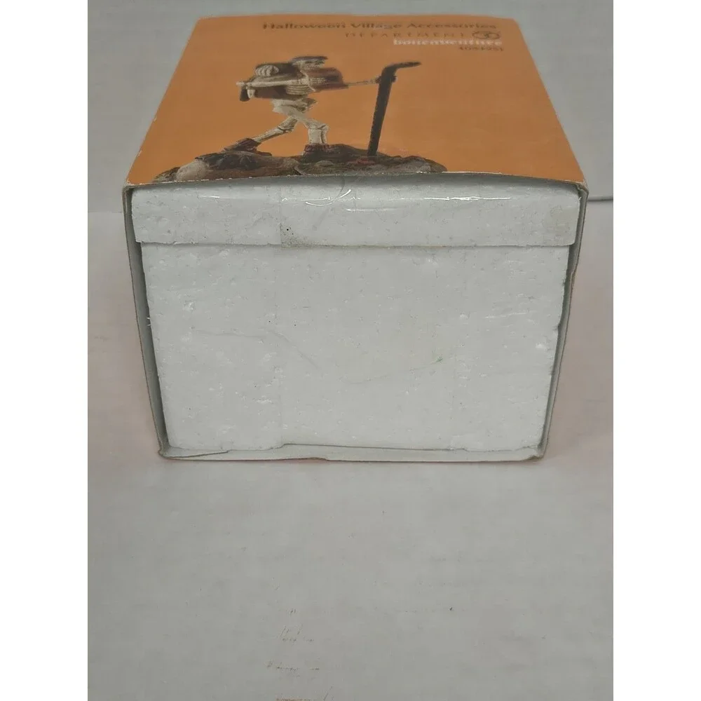 Department 56 2016 Bone Adventure Hiker Skeleton Retired Halloween Accessory